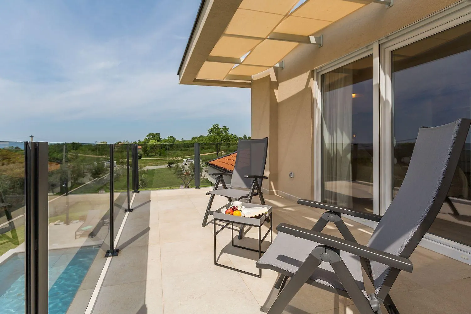 Višnjan Neue Und Hundefreundliche Villa Mit Panorama-Meerblick, Privatpool, Grillbereich, Babybett, Waschmaschine